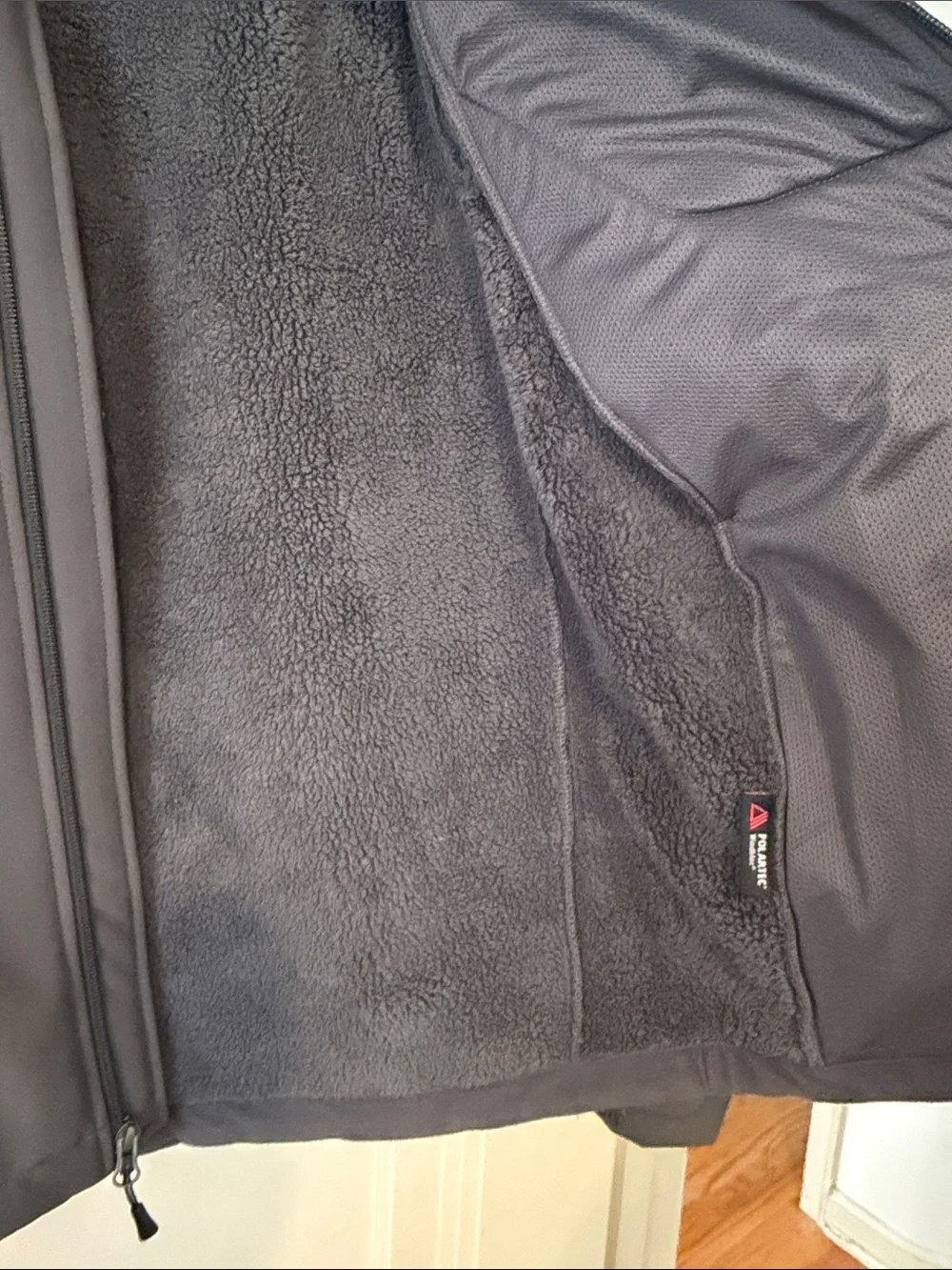 The North Face Men's Gray Softshell Windbreaker Jacket